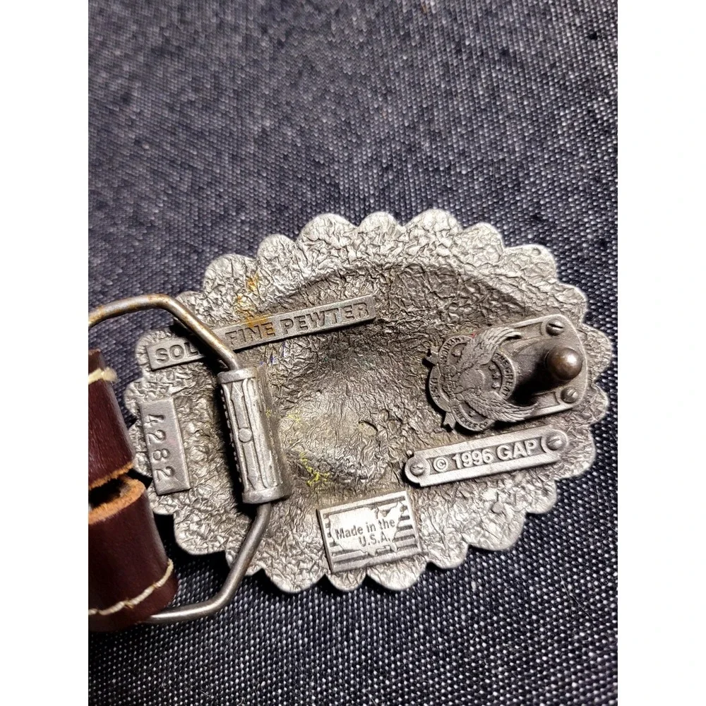 texas sterling vintage tooled